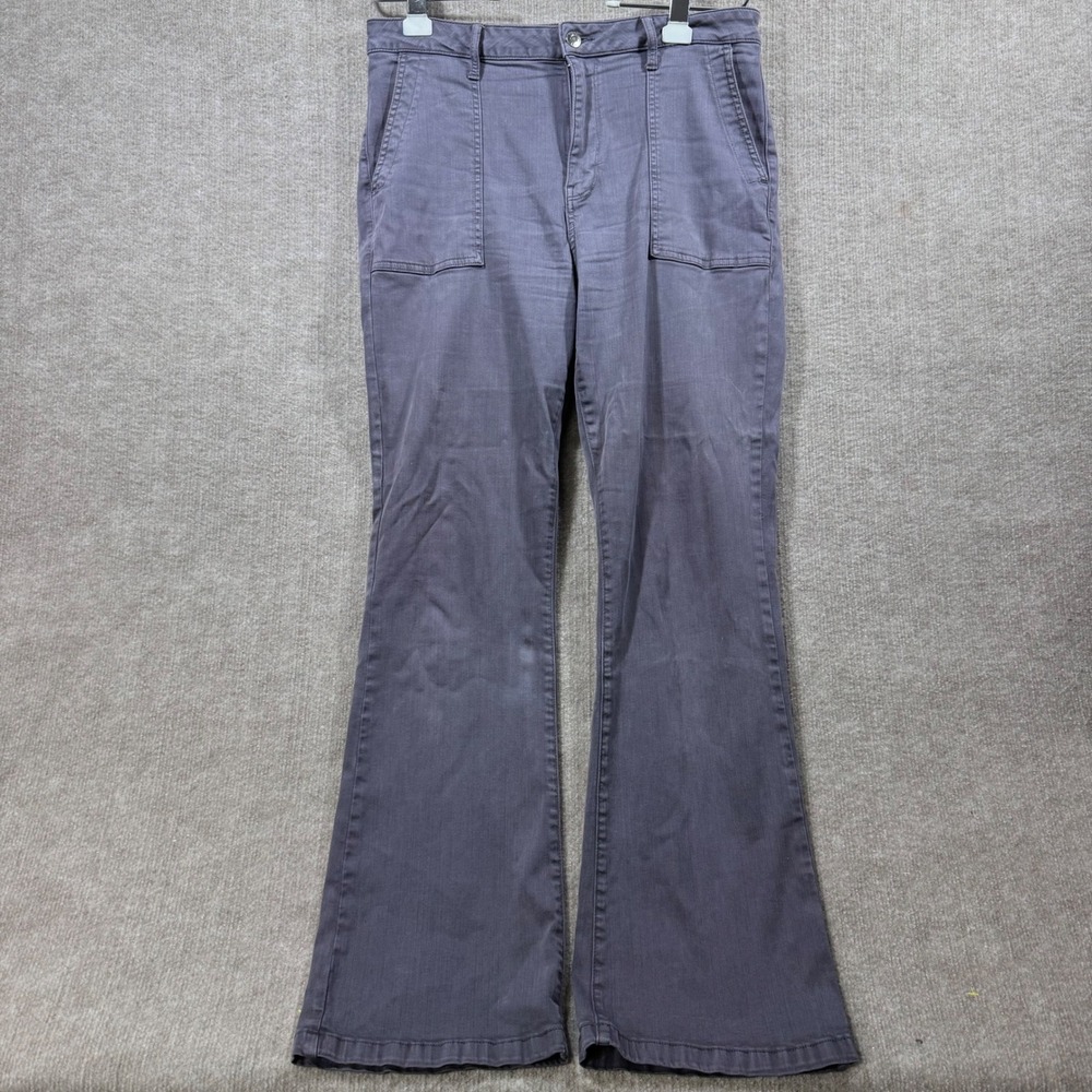Pistola Women Gray Flare Leg Jeans Style Q6410TLT CLD Size 28